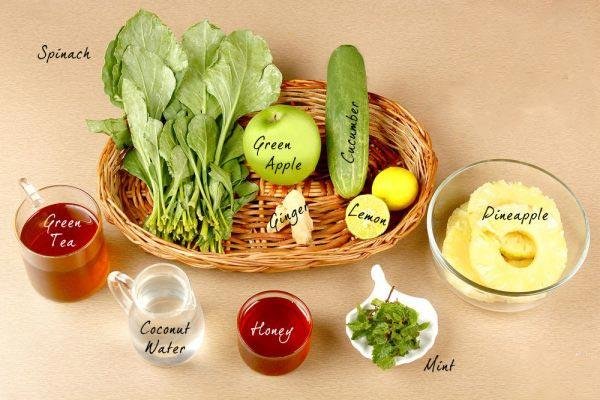 Độc đáo: Công thức làm sinh tố detox giảm mỡ bụng