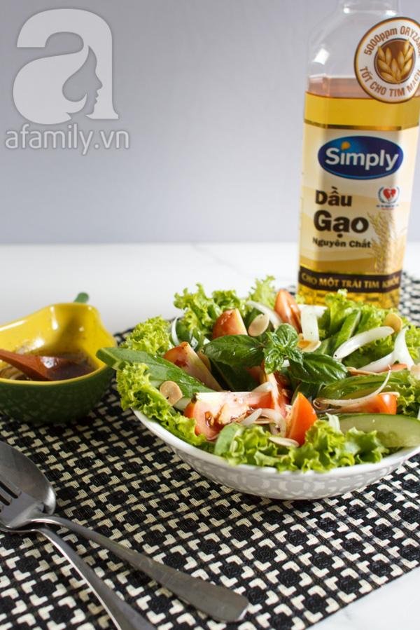 Muốn giảm cân nhanh đừng bỏ qua 2 món salad ngon này!