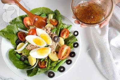 Muốn giảm cân nhanh đừng bỏ qua 2 món salad ngon này!