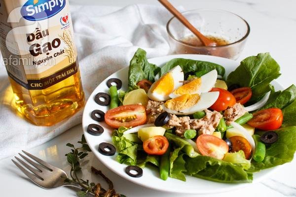 Muốn giảm cân nhanh đừng bỏ qua 2 món salad ngon này!