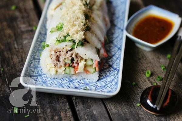 Cách làm Sushi xôi đẹp mắt cho bữa sáng ngon miệng