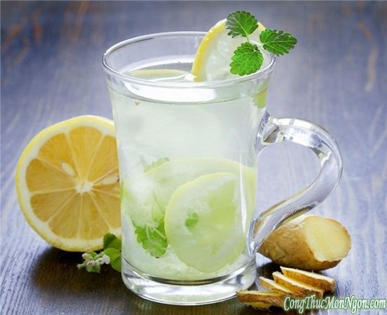 Công thức làm detox từ gừng và chanh